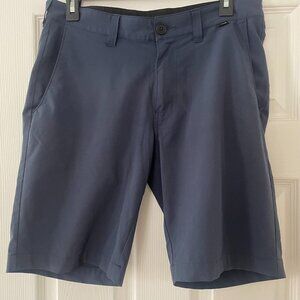 TravisMathew golf shorts, navy, size 30